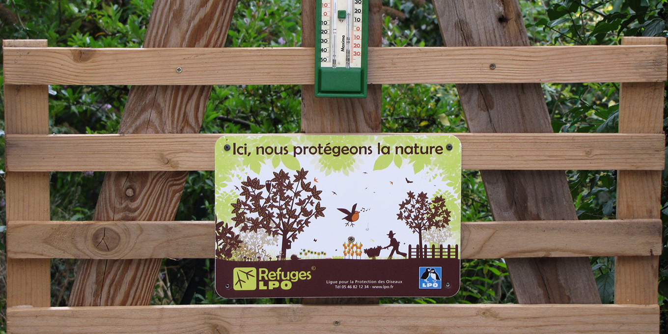 Visite d'un Refuge LPO et observation des oiseaux qui y vivent